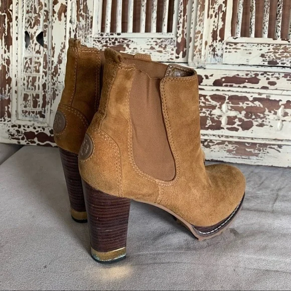 Tory Burch Suede Booties - Picture 2 of 16